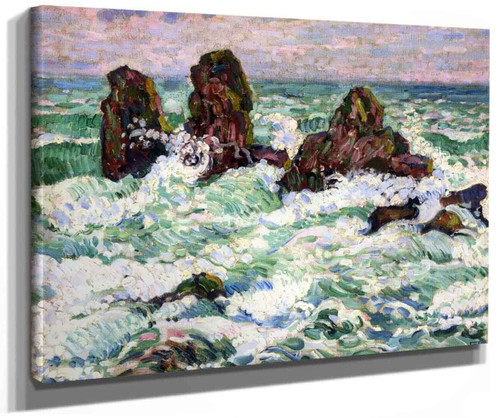 The Rocks By Theo Van Rysselberghe