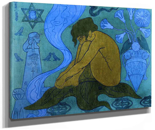 The Sibyl (Also Known As Egyptian Woman) By Paul Ranson