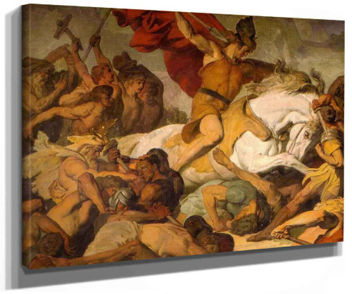 The Victorious Advancing Of Arminius (Also Known As Der Siegreich Vordringende Arminius) By Peter Janssen