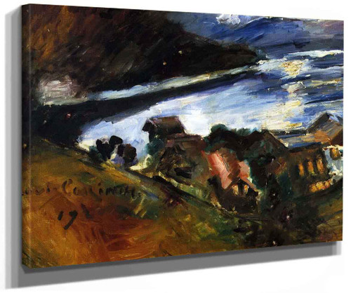 The Walchensee In The Moonlight By Lovis Corinth