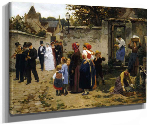 The Wedding Procession By Guillaume Seignac