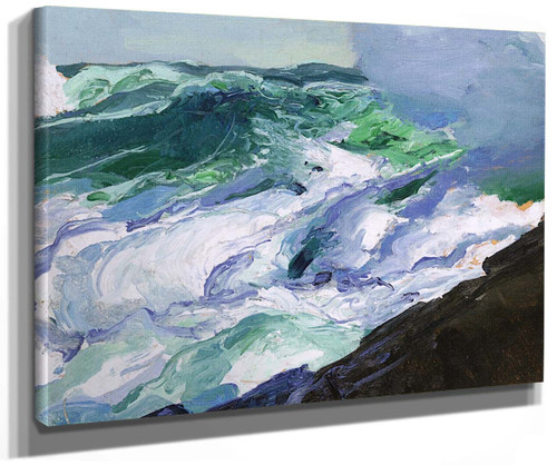 Tumble Of Waters By George Wesley Bellows