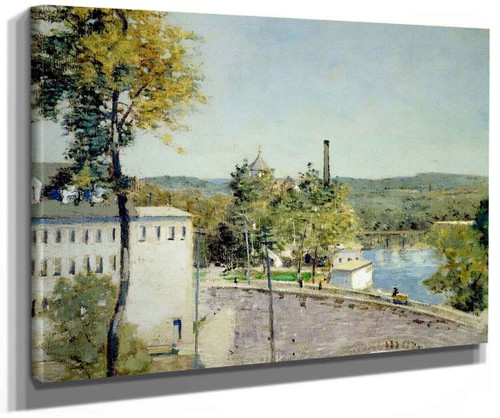 U.S. Thread Company Mills Willimantic Connecticut By Julian Alden Weir