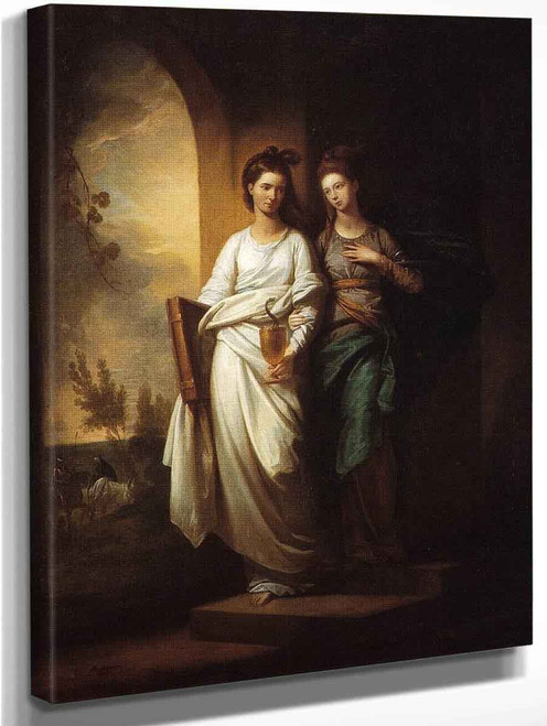 Fidelia And Speranza By Benjamin West American1738 1820