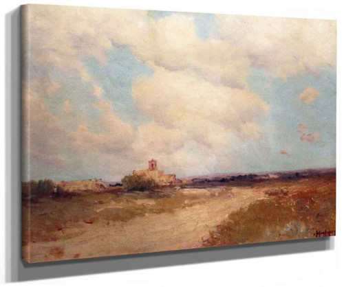 View Ov Mission San Jose; San Antonio Texas; Built By Spanish Monks By Julian Onderdonk