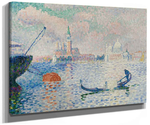 Vue Du Bassin De Saint Marc Venise By Henri Edmond Cross