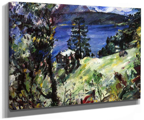 Walchensee Landscape By Lovis Corinth