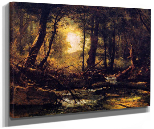 Woodland Glade By Thomas Worthington Whittredge