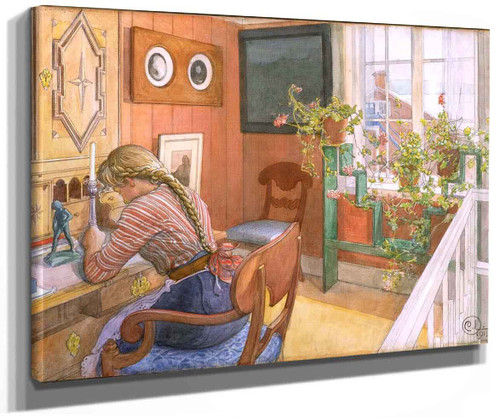 Writing Letters (Also Known As Letter Writing) By Carl Larssonv