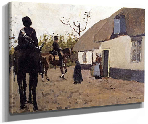 Yellow Riders On A Search By George Hendrik Breitner