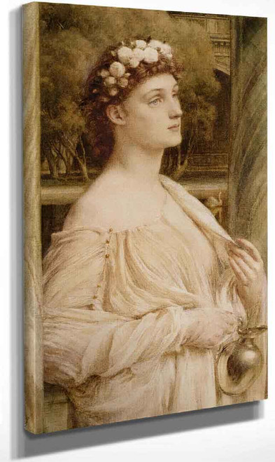 A Vestal Portrait Of Miss Violet Lindsay By Sir Edward John Poynter