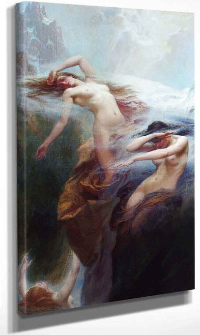 Clyties Of The Mist By Herbert James Draper