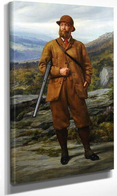 Edward Montagu Stuart Granville Montagu Stuart Wortley Mackenzie (1827–1899) 1St Earl Of Wharncliff By Sir Edward John Poynter