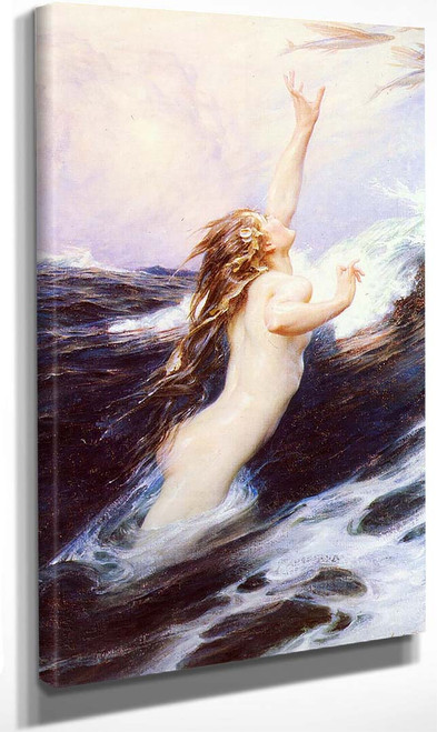 Flying Fish By Herbert James Draper