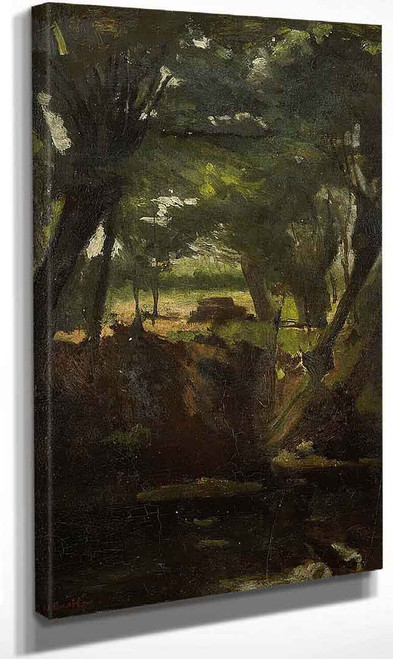 Forest View By George Hendrik Breitner