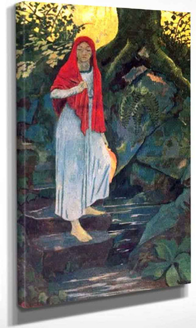 La Source (Also Known As Femme A La Source) By Paul Serusier