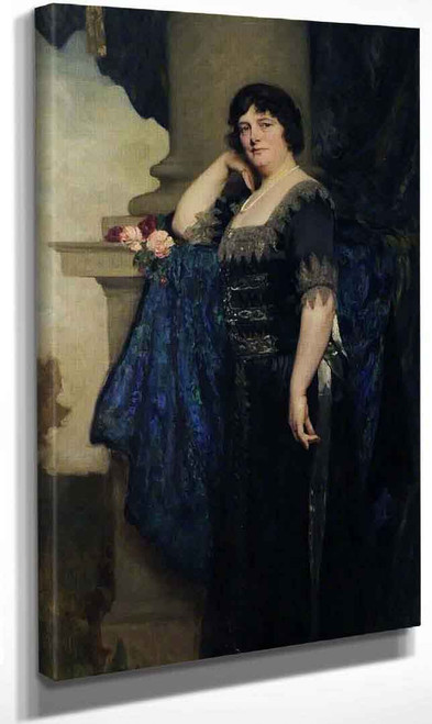 Lady Stevenson By Solomon Joseph Solomon