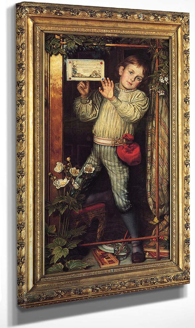 Master Hilary The Tracer By William Holman Hunt