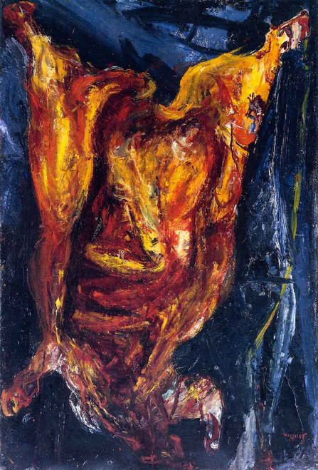 Flayed Beef 23 By Chaim Soutine