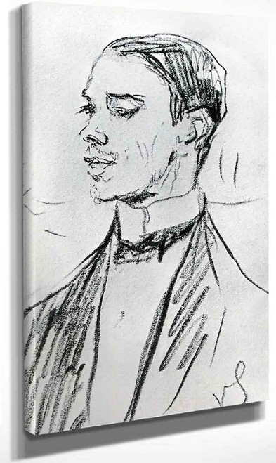 Portrait Of Vaslav Nijinsky By Valentin Serov