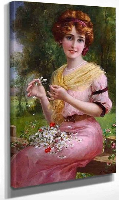 The Pink Dress By Emile Vernon