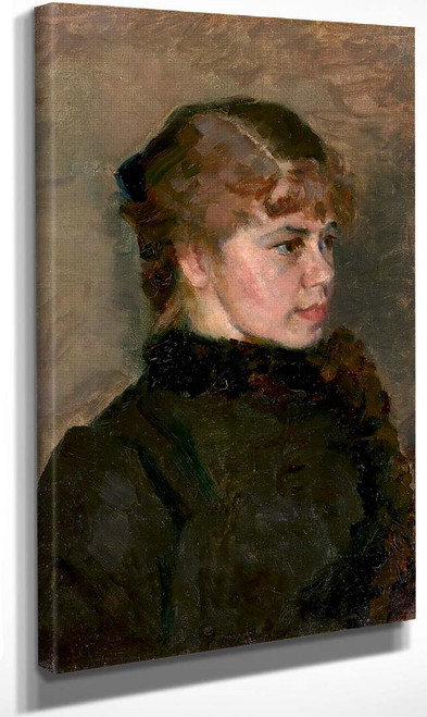 Young Lady By Christian Krohg