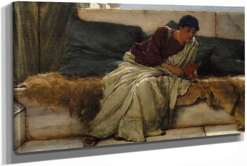 A Difficult Line From Horace by Sir Lawrence Alma Tadema