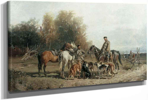 Before The Hunt by Rudolf Frentz