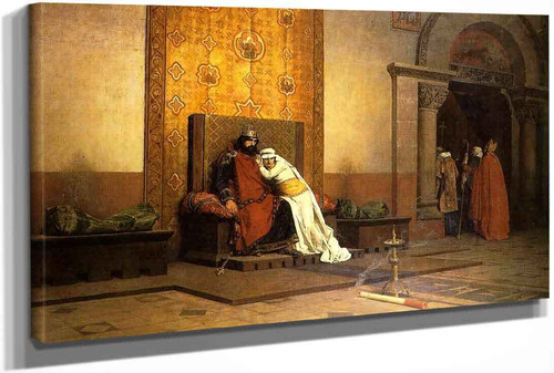 Excommunication Of Robert The Pious In 998 by Jean Paul Laurens Excommunication Of Robert The Pious In 998 by Jean Paul Laurens