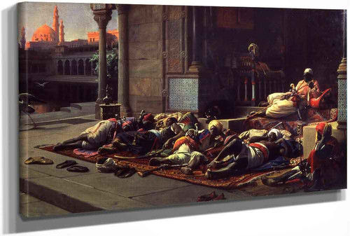 Gate Of The Harem by Jean Jules Antoine Lecomte Du Nouy