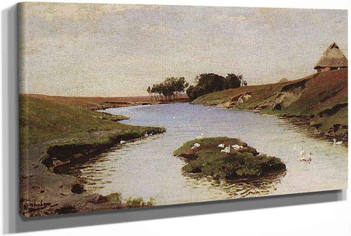 Landscape With River by Vasily Polenov