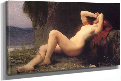 Mary Magdalen In The Grotto by Jules Joseph Lefebvre