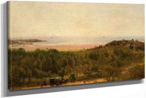 Newport Beach Rhode Island by Thomas Worthington Whittredge