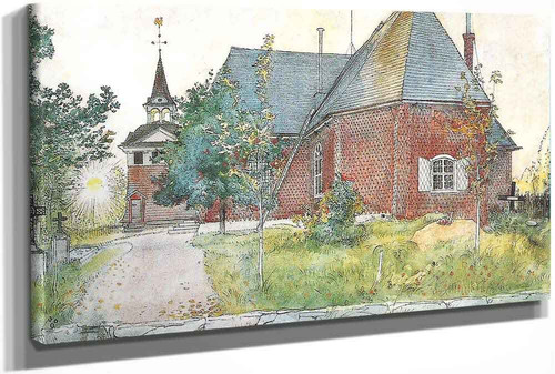 Old Sundborn Church by Carl Larssonv