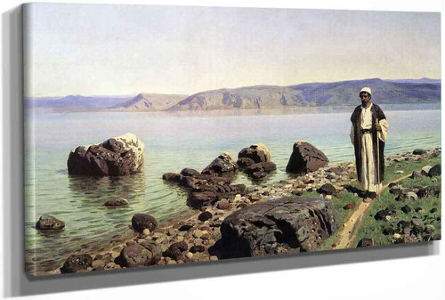 On The Sea Of Tiberias (Galilee) 2 by Vasily Polenov