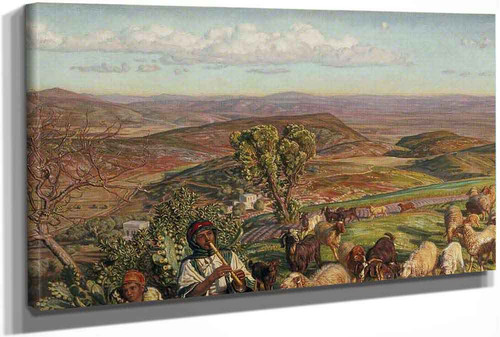 Plain Of Esdraelon From The Heights Above Nazareth by William Holman Hunt