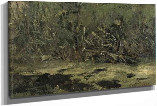 Reed At The Riverbank by George Hendrik Breitner