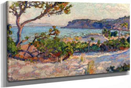The Dunes At La Faviere by Theo Van Rysselberghe