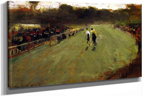 The Finish Of The Race by Theo Van Rysselberghe