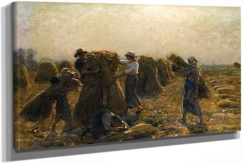 The Harvest by Jules Adolphe Breton