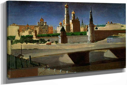 The Moscow Kremlin by Arkhip Ivanovich Kuindzhi