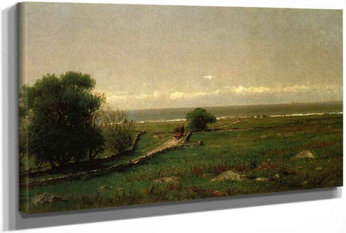 The Old Road To The Sea (Also Known As Harvest Of Seaweed) by Thomas Worthington Whittredge