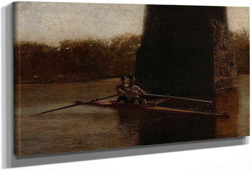 The Pair Oared Shell by Thomas Eakins