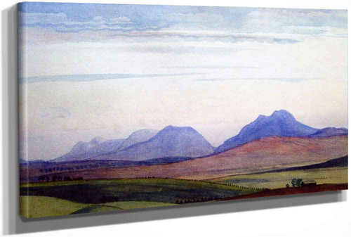 The Rhinogs From Maentwrog by James Dickson Innes