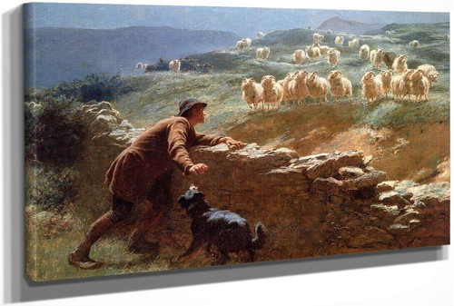 The Sheepstealer by Briton Riviere