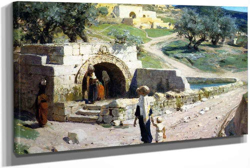 The Virgin Spring In Nazareth by Vasily Polenov