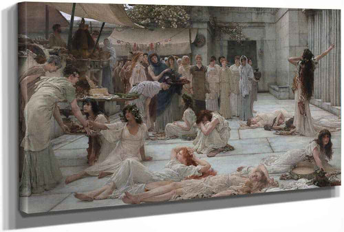 The Women Of Amphissa by Sir Lawrence Alma Tadema