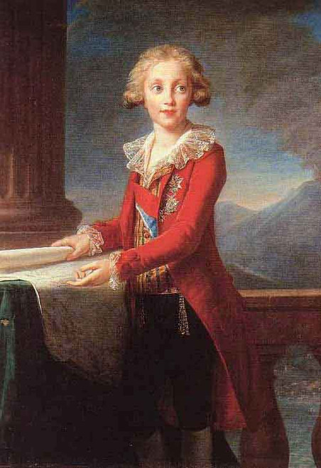 Francesco Di Borbone By Elisabeth Vigee Lebrun