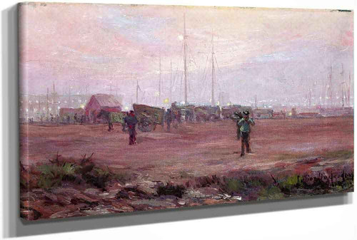 Wharf Scene by Julian Onderdonk