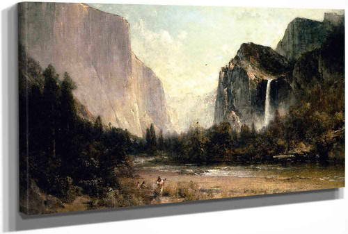 Yosemite Valley Indian Woodpickers by Thomas Hill